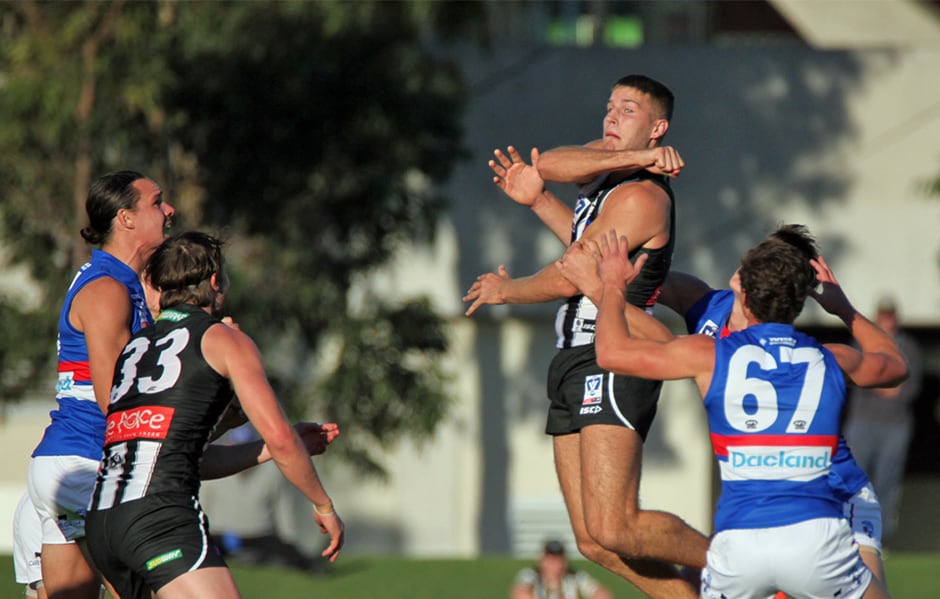 190509_940_Sier.jpg Brayden Sier returns for his first game in almost a month. - Collingwood,Collingwood Magpies,VFL,Brayden Sier,Daniel Wells,Ben Crocker,Josh Daicos